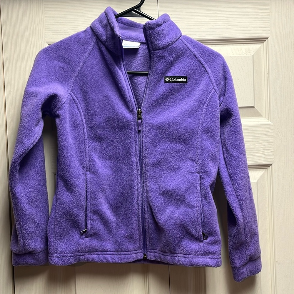 Little kids fleece Columbia jacket size medium